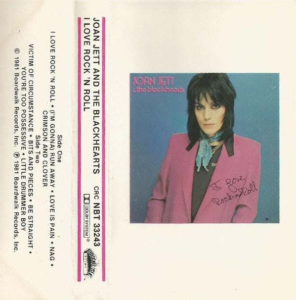 Joan Jett & The Blackhearts : I Love Rock 'N Roll (Cass, Album, Club)