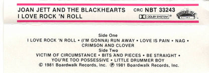 Joan Jett & The Blackhearts : I Love Rock 'N Roll (Cass, Album, Club)