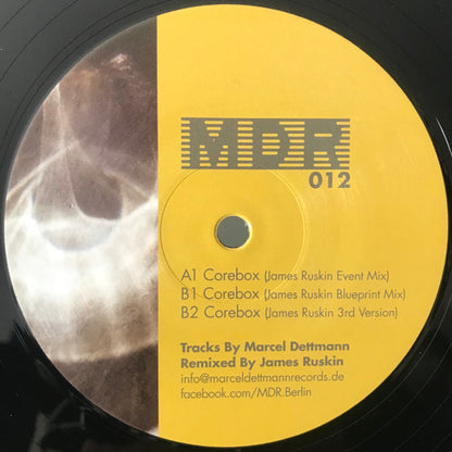 Marcel Dettmann : Corebox - James Ruskin Mixes (12")