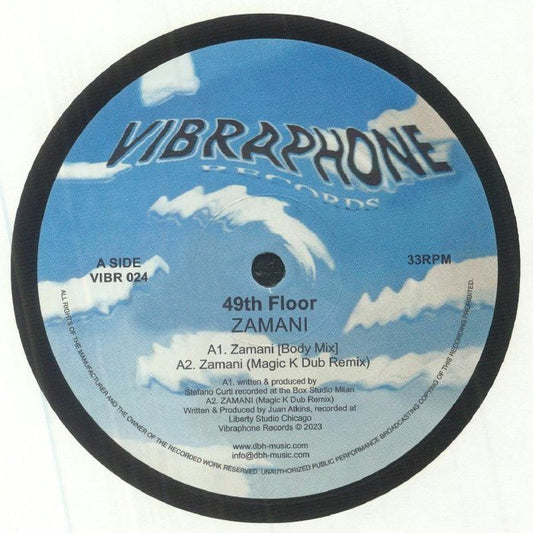 49th Floor – Zamani (12", Vibraphone Records, 2023) Front Cover