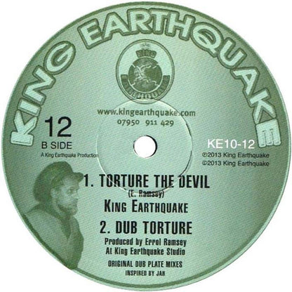 King Earthquake : Shark Attack / Torture The Devil (10")