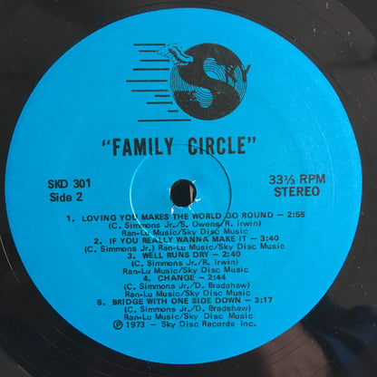 Family Circle* : Family Circle (LP, Album, RE)