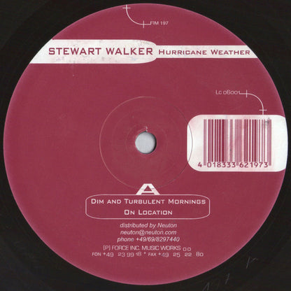 Stewart Walker : Hurricane Weather (12")