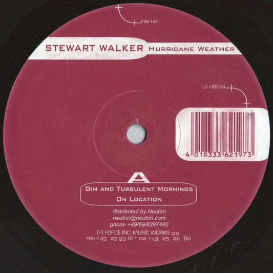 Stewart Walker : Hurricane Weather (12")