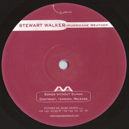 Stewart Walker : Hurricane Weather (12")