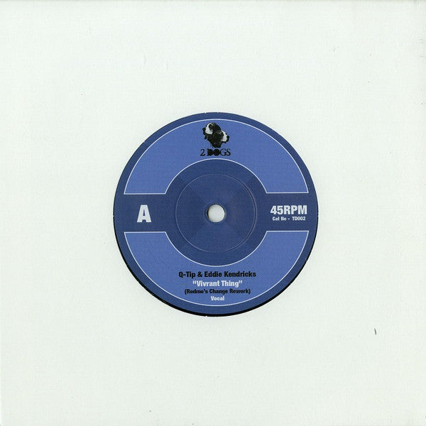 Q-Tip Eddie Kendricks – Vivrant Thing (7", 2 Dogs, 2014) Image 3