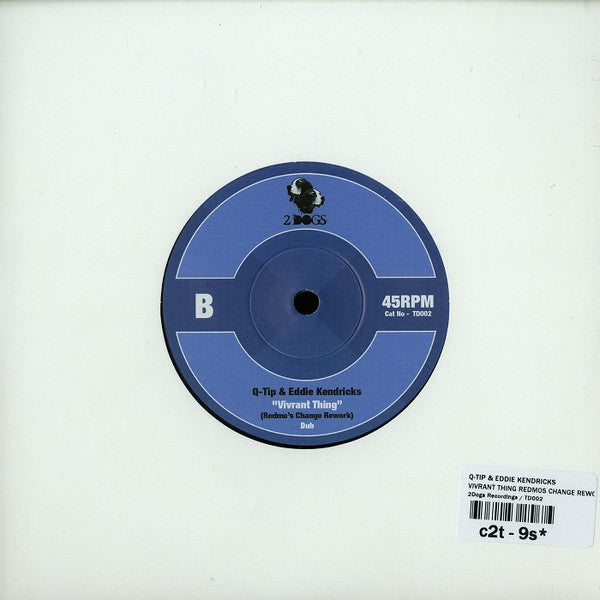 Q-Tip Eddie Kendricks – Vivrant Thing (7", 2 Dogs, 2014) Image 4