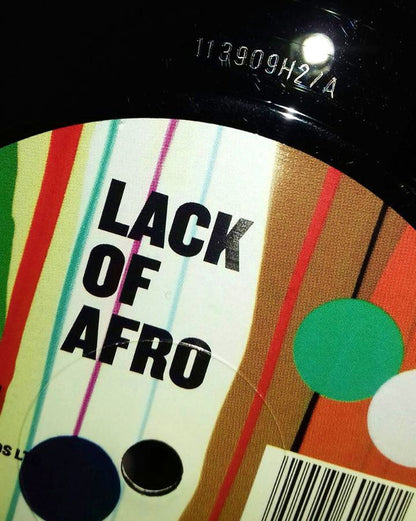 Lack Of Afro : Recipe For Love (7", Single)