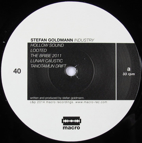 Stefan Goldmann : Industry (LP, Album)