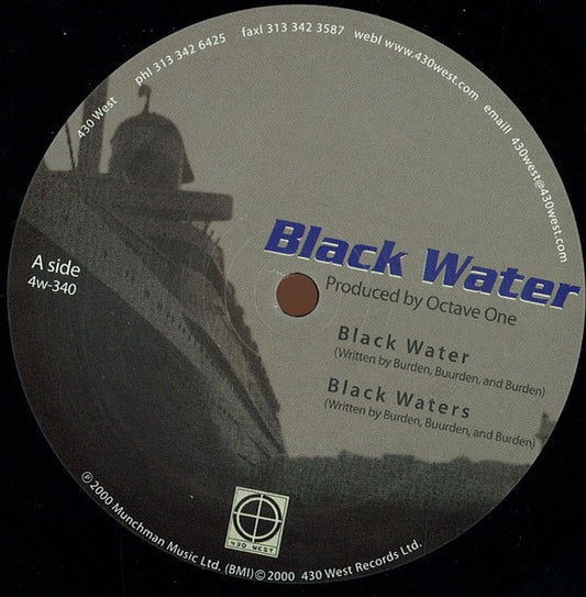 Octave One : Black Water (12", RE, RM)