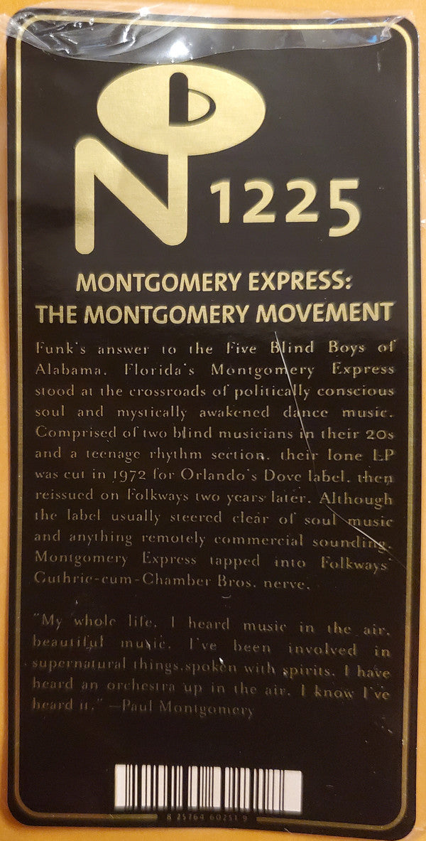 The Montgomery Express : The Montgomery Movement (LP, Album, RE)