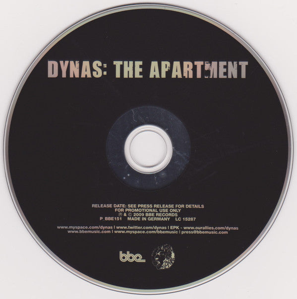 Dynas : The Apartment (CD, Album, Promo)