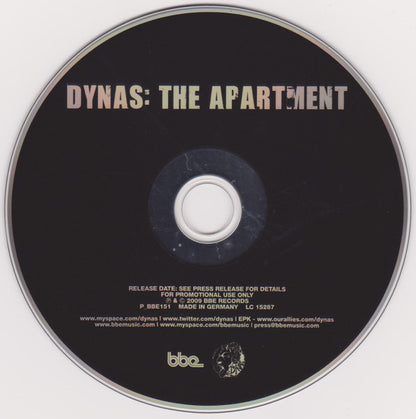 Dynas : The Apartment (CD, Album, Promo)