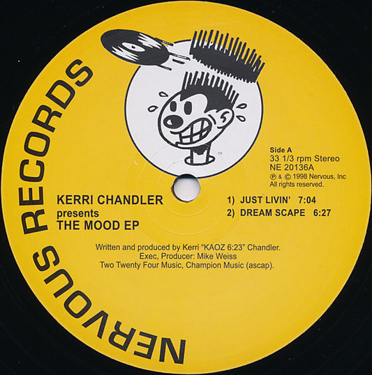 Kerri Chandler : The Mood EP (12", EP, RE, RM)