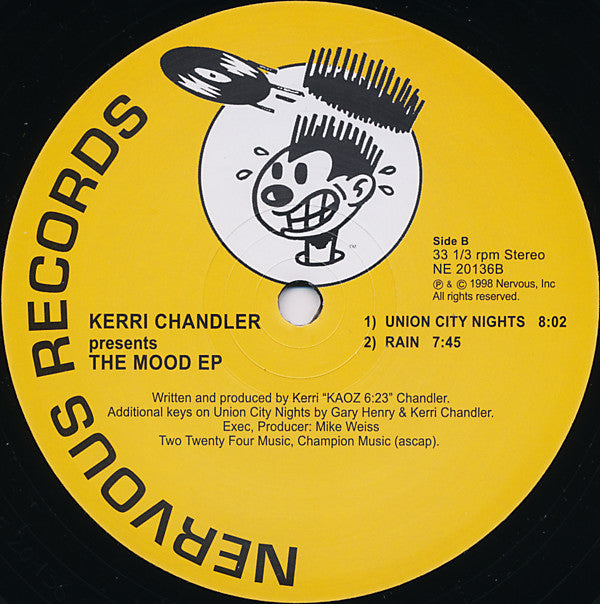 Kerri Chandler : The Mood EP (12", EP, RE, RM)