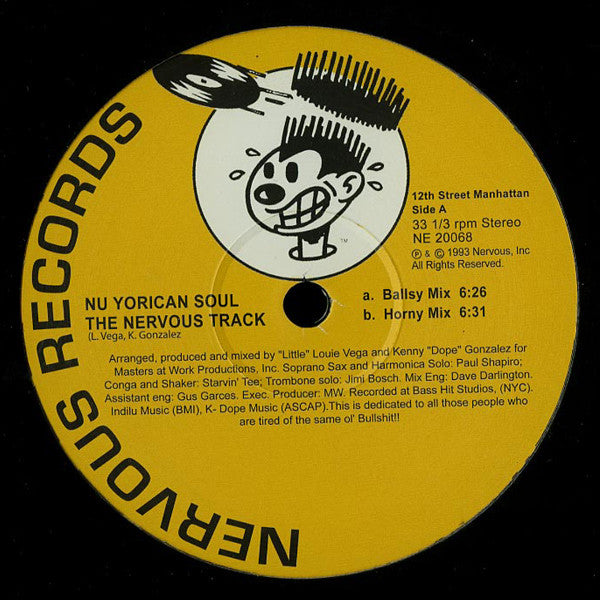 Nu Yorican Soul* : The Nervous Track (12", RE)