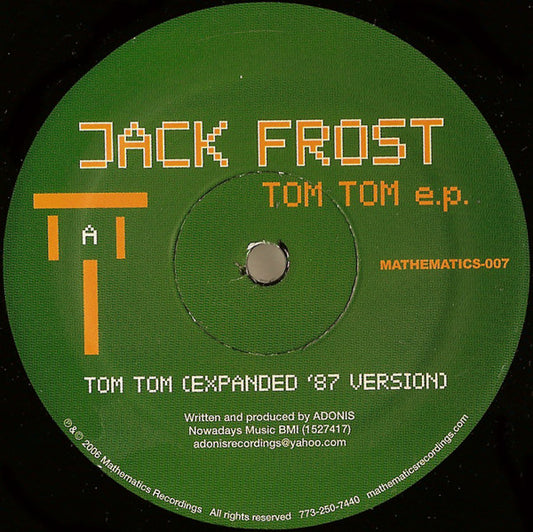 Jack Frost : Tom Tom E.P. (12", EP)