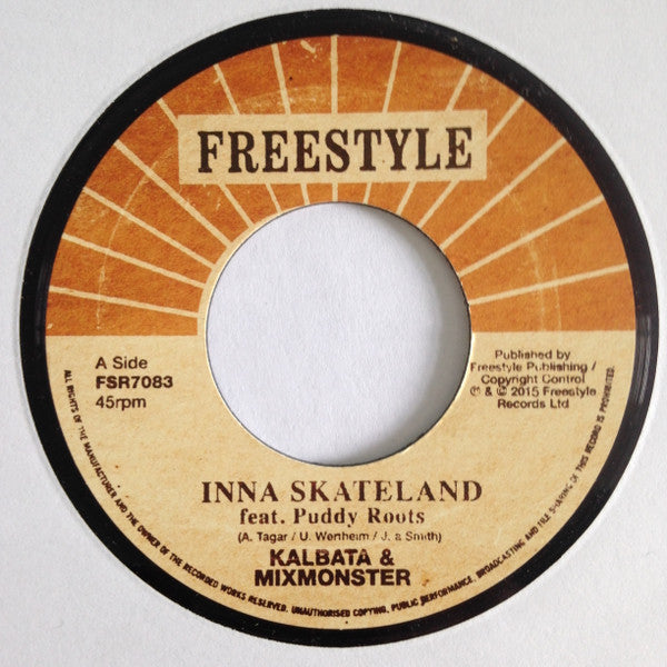 Kalbata & Mixmonster : Inna Skateland (7", Single)