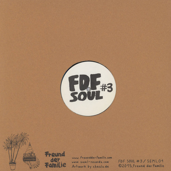 Vanderstar, La Syncope, QY, S. Channel : FDF SOUL #3 / SEML 01 (12", EP, S/Edition)