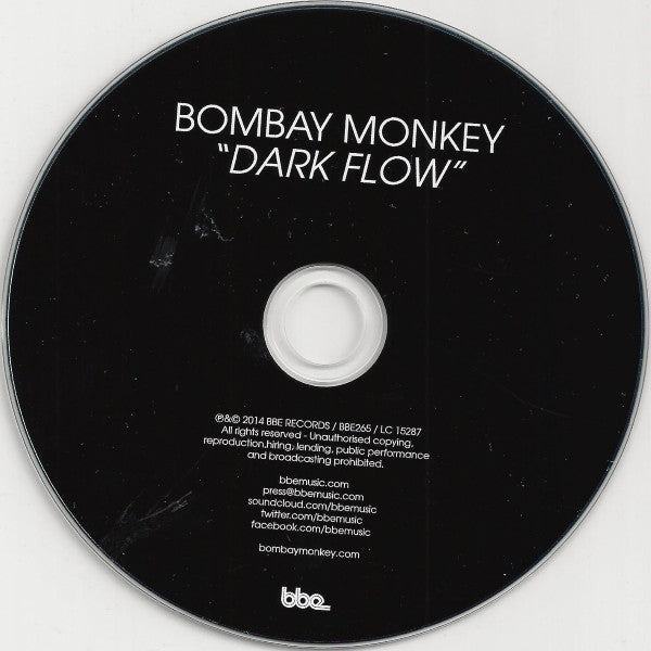 Bombay Monkey : Dark Flow (CD, Album, Promo, Car)