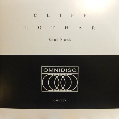 Cliff Lothar : Soul Plonk Ep (12")