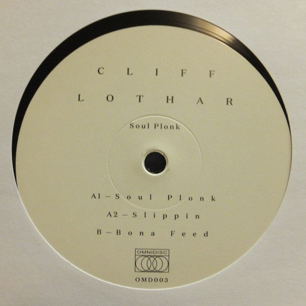 Cliff Lothar : Soul Plonk Ep (12")