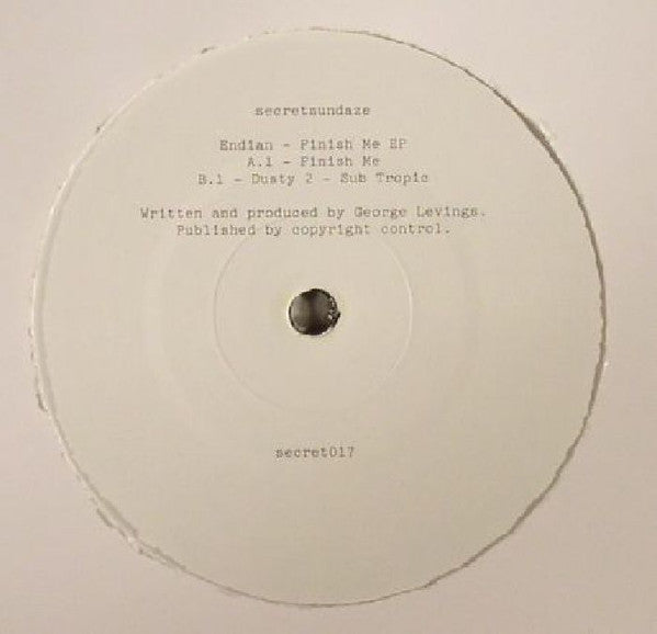 Endian : Finish Me EP (12", EP)