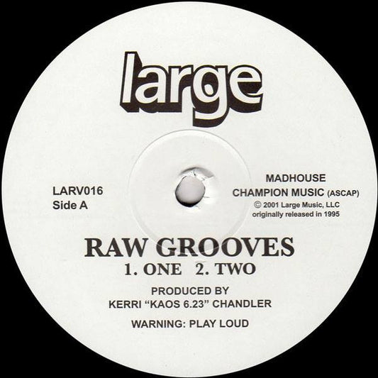 Kerri Chandler : Raw Grooves (12", RE, RM)