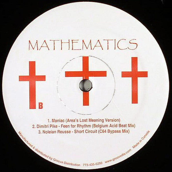 Steve Poindexter : Maniac (Unreleased & Reworked) E.P. (12", EP)