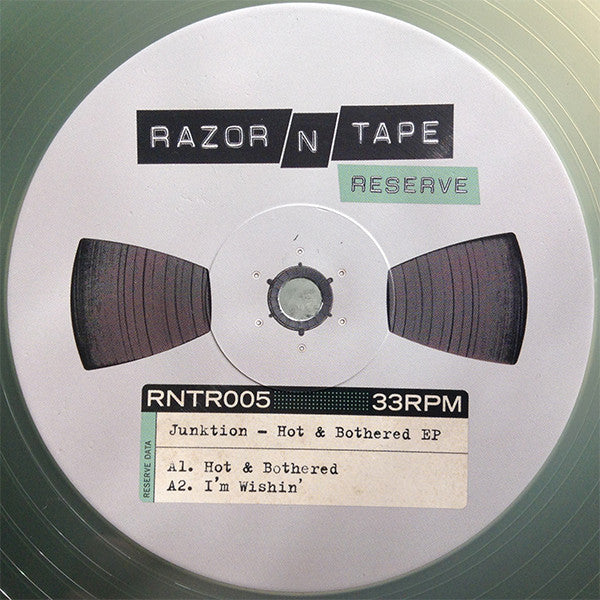 Junktion – Hot & Bothered EP (12", Green, Razor-N-Tape Reserve, 2015) Front Cover