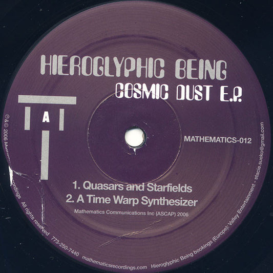 Hieroglyphic Being : Cosmic Dust E.P. (12", EP)