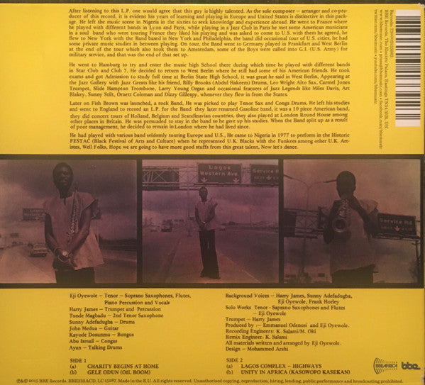 Eji Oyewole : Charity Begins At Home (CD, Album, RE)