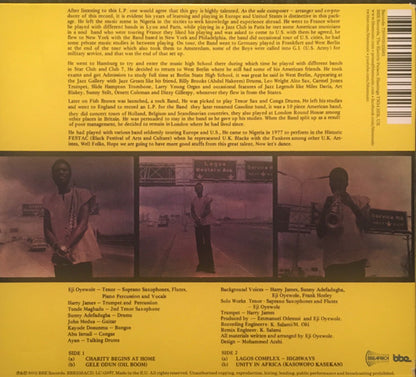 Eji Oyewole : Charity Begins At Home (CD, Album, RE)