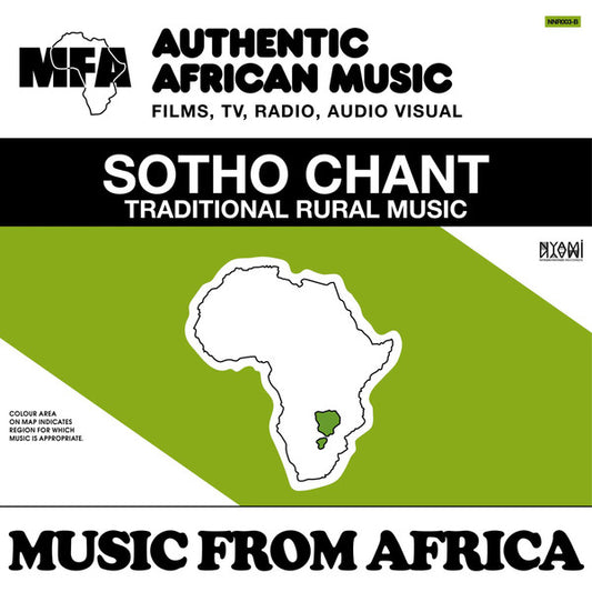 Shanghaan / Sotho Chant : Music From Africa Vol. 2  (LP, RE, Lib)