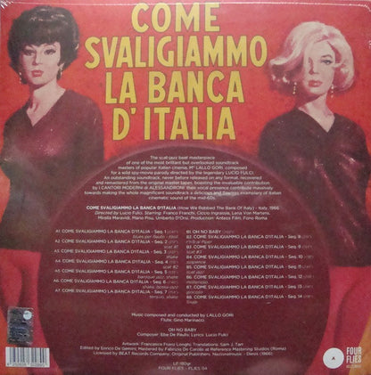 Lallo Gori, I Cantori Moderni di Alessandroni : Come Svaligiammo La Banca D'Italia (How We Robbed The Bank Of Italy) (LP, Album, Ltd, RM)