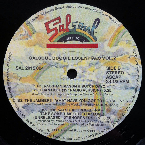 Various : Salsoul Boogie Essentials Vol.2 (12", Comp)