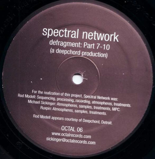 Spectral Network : Defragment: Part 7-10 (12", Ltd)