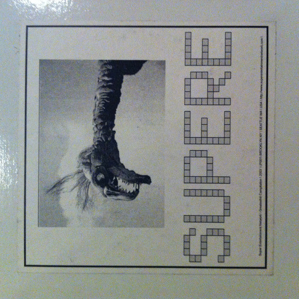 Various – Greatesthit (LP, Super Entertainment Network, 2005) Back Cover
