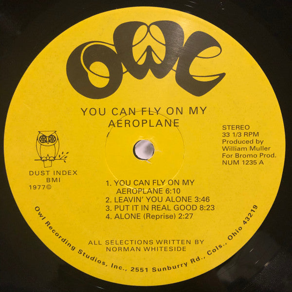 Wee - You Can Fly On My Aeroplane (LP) – Further Records