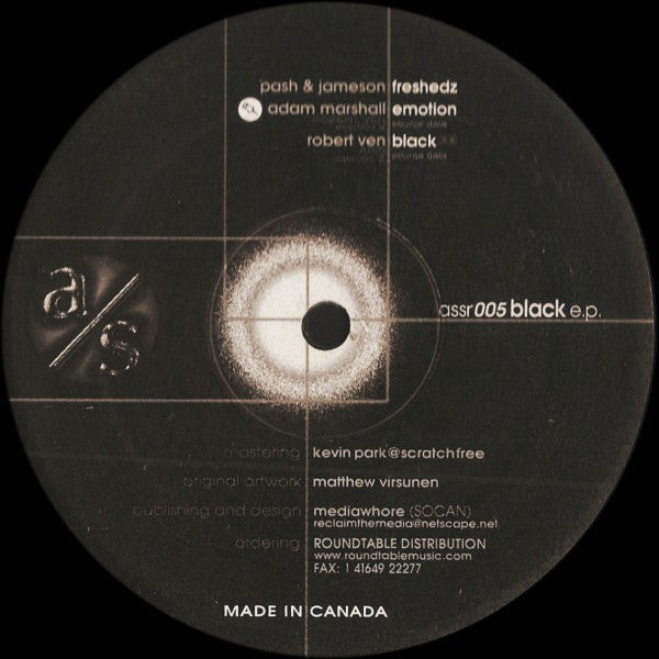 Various : Black E.P. (12", EP)