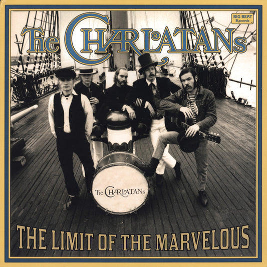 The Charlatans (2) : The Limit Of The Marvelous (LP, Comp, Mono, Red)