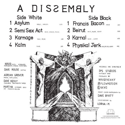 Konstruktivists : A Dissembly (LP, Album, RE, RM + Flexi, 7", S/Sided, RM, Squ)