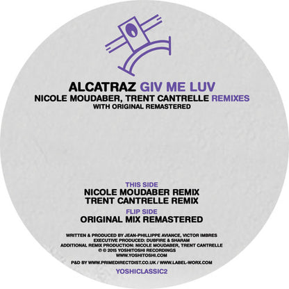 Alcatraz : Giv Me Luv (Remixes) (12", RE, RM)