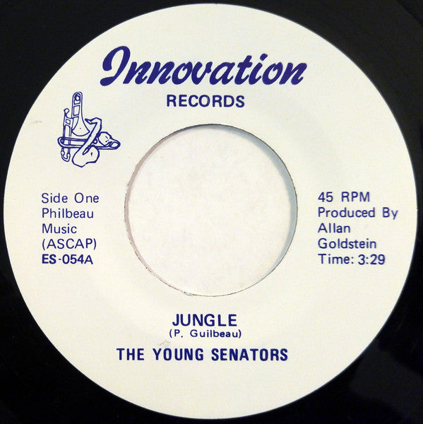 The Young Senators : Jungle (7", Single, RE)