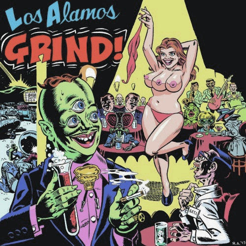 Various : Los Alamos Grind! (LP, Comp, Ltd)