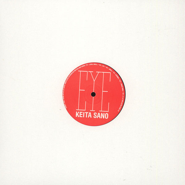 Keita Sano : EYE (12", MiniAlbum)