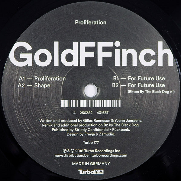 GoldFFinch : Proliferation (12", EP)