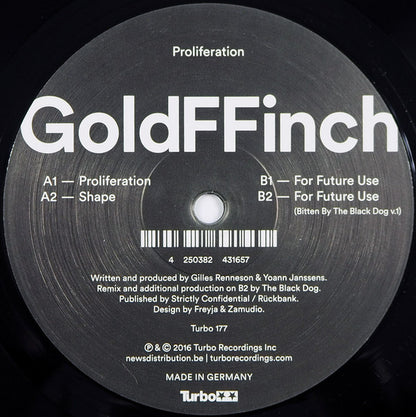 GoldFFinch : Proliferation (12", EP)