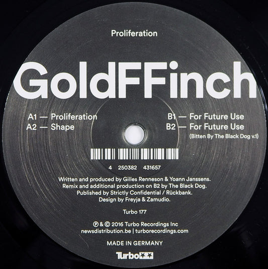 GoldFFinch : Proliferation (12", EP)