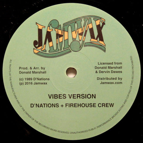 D'Nations : Level De Vibes (12", RE)